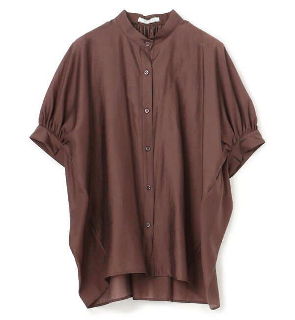 BEIGE,「【洗える】AMARYLLIS / シアーパフオーバーサイズブラウス」|シャツ・ブラウス|