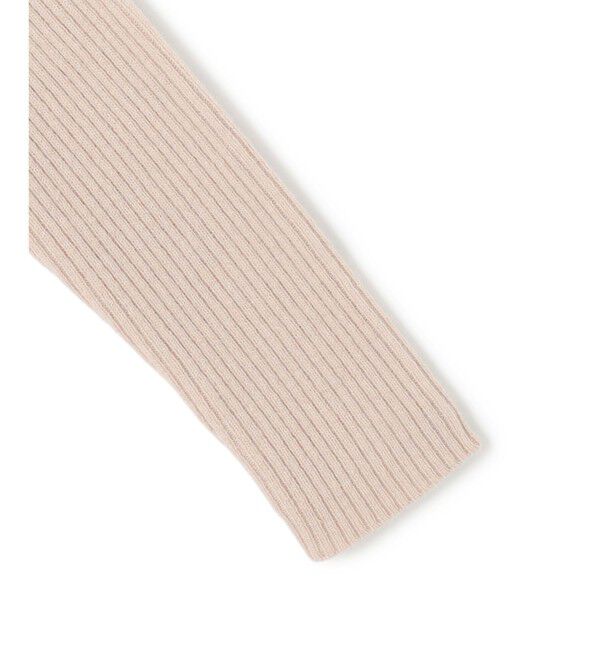 BEIGE,「【洗える】POMPE / ウールカシミヤ配色ラインクルーネックニット」|ニット・セーター|