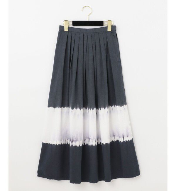 Grace Class「タイダイタックフレアスカート」|スカート|チャコール