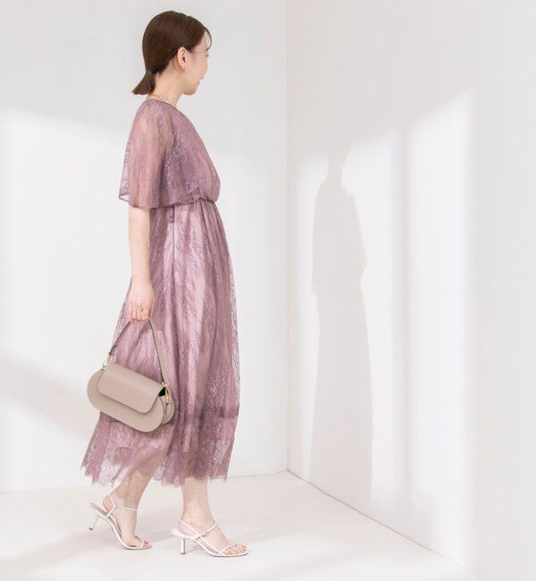 NOLLEY'S「総レースフレアスリーブワンピース」|ワンピース|