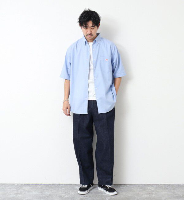 NOLLEY'S goodman「【DANTON/ダントン】DOT BUTTON B.D. SHIRT SS 25SS」|シャツ・ブラウス|