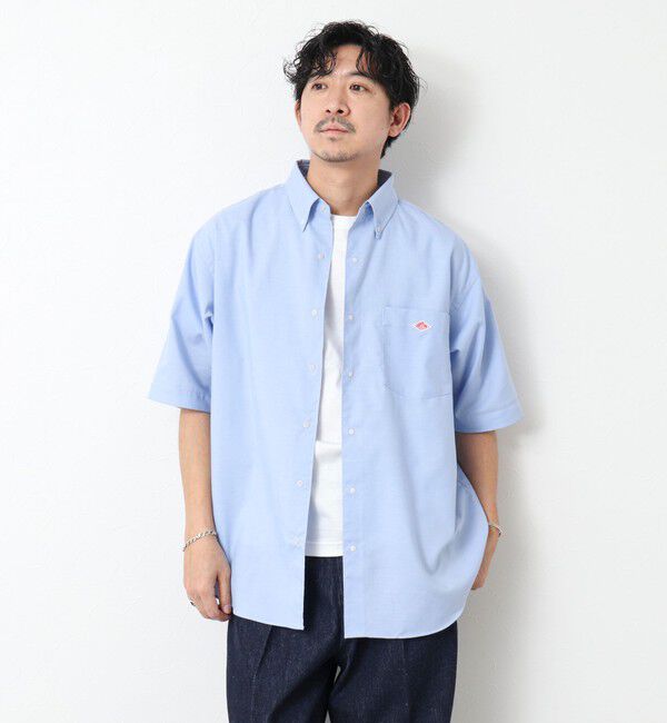 NOLLEY'S goodman「【DANTON/ダントン】DOT BUTTON B.D. SHIRT SS 25SS」|シャツ・ブラウス|