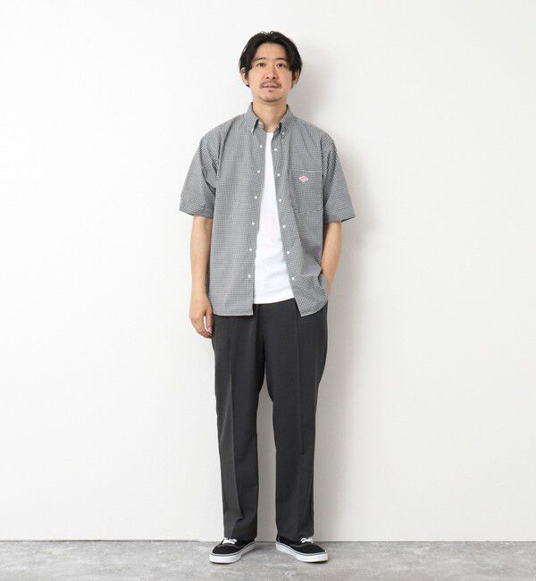 NOLLEY'S goodman「【DANTON/ダントン】DOT BUTTON B.D. SHIRT SS 25SS」|シャツ・ブラウス|