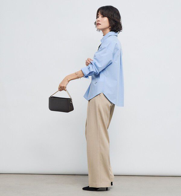 NOLLEY'S「ウォッシャブルリボン付きシャツ」|シャツ・ブラウス|