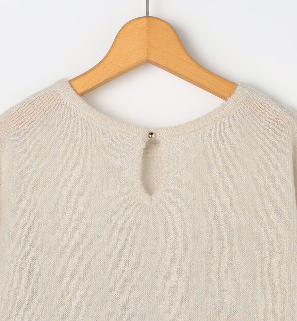 NOLLEY'S「2WAYラメモヘヤラッフルプルオーバー」|ニット・セーター|