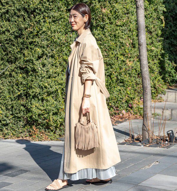 NOLLEY'S「ウォッシャブルLIGHT TRENCH COAT」|トレンチコート|