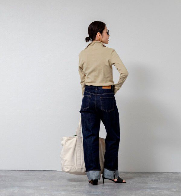 MAQWEL「【MAQWEL/マクウェル】COTTON RIBハーフジッププルオーバー」|Tシャツ・カットソー|