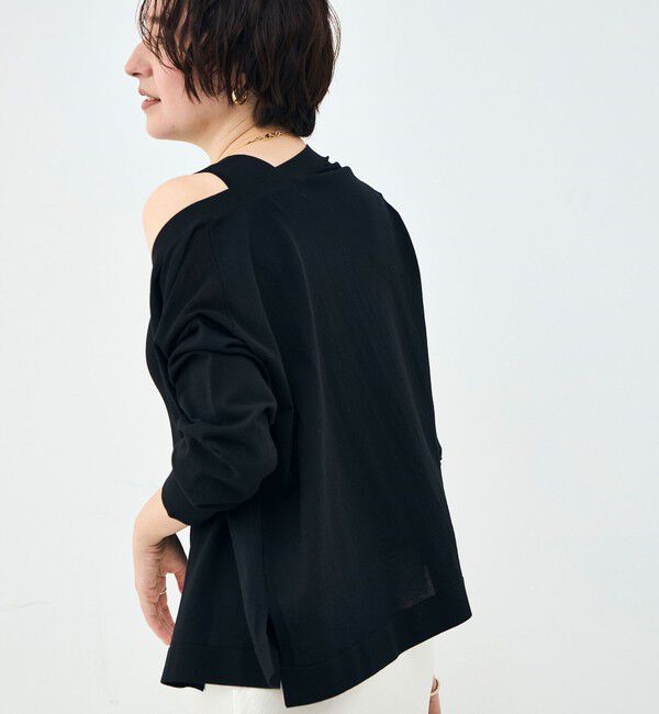 NOLLEY'S「《手洗い可能》アシメントリーカップ付きタンクトップ」|タンクトップ|