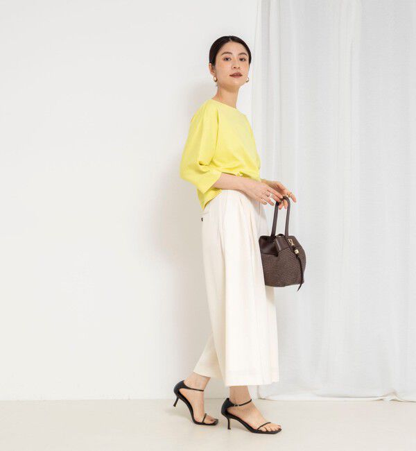 NOLLEY'S「ウォッシャブルドルマンTシャツ」|Tシャツ・カットソー|