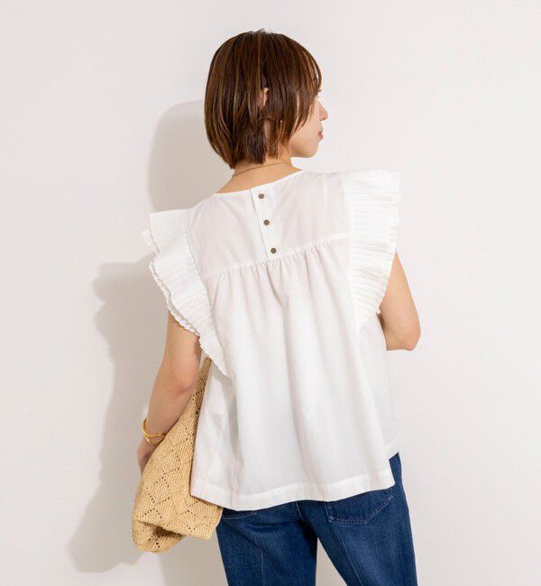 NOLLEY'S「ウォッシャブル高機能袖プリーツブラウス」|シャツ・ブラウス|