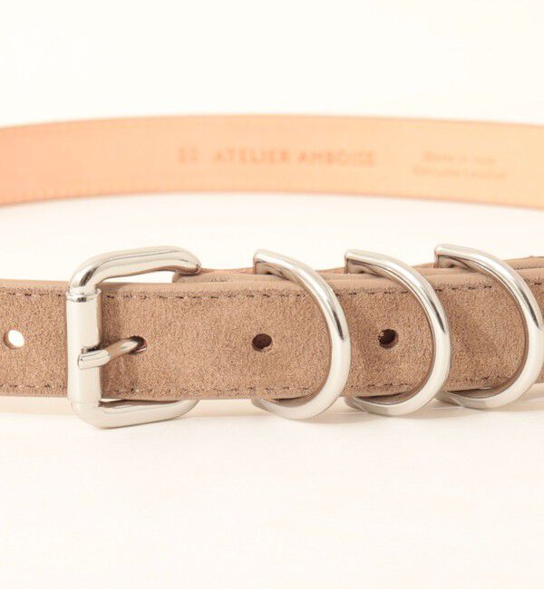 NOLLEY'S sophi「【ATELIER AMBOISE/アトリエアンボワーズ】トリプルリングベルト」|ベルト|