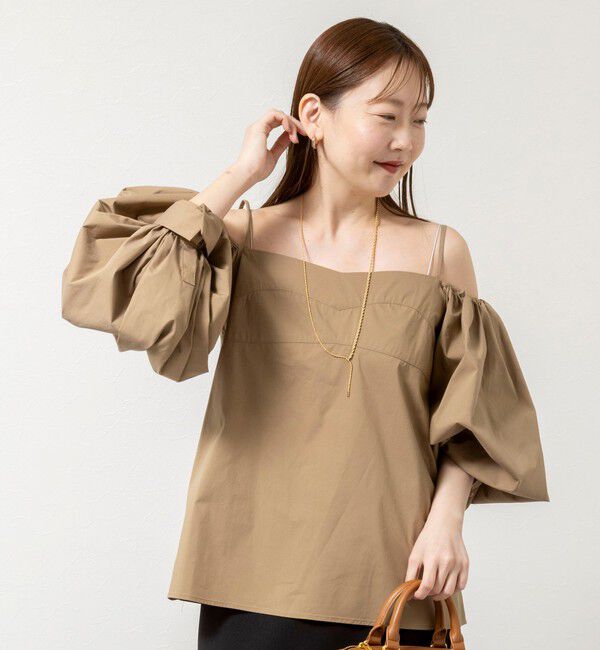 NOLLEY'S sophi「【PROTAGONISTA/プロタゴニスタ】ウォッシャブルオフショル2wayブラウス」|シャツ・ブラウス|