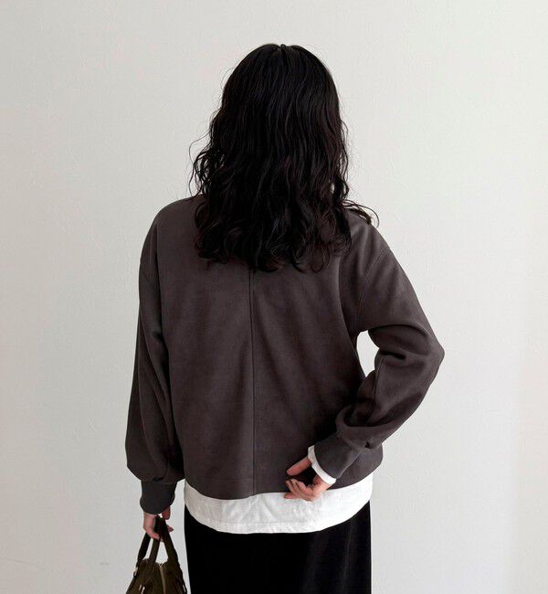 fredy emue「フェイクスエードダンボールプルオーバー」|Tシャツ・カットソー|