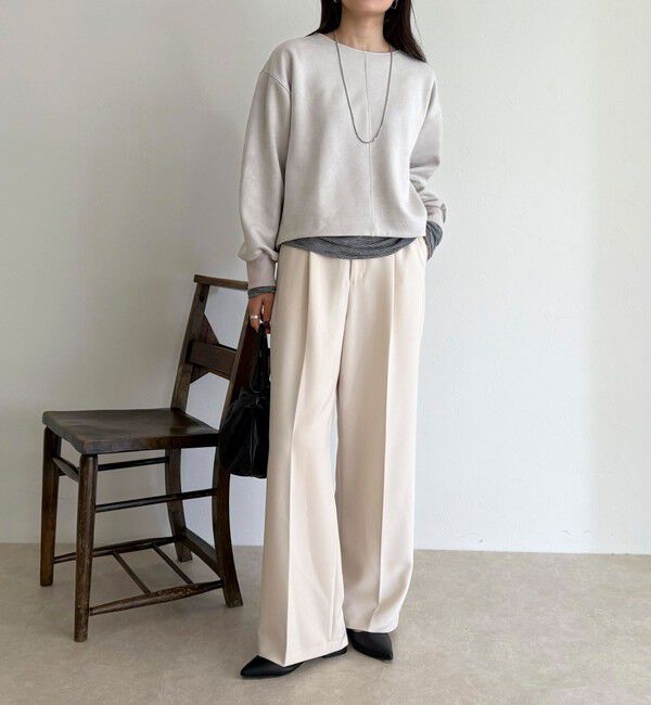 fredy emue「フェイクスエードダンボールプルオーバー」|Tシャツ・カットソー|