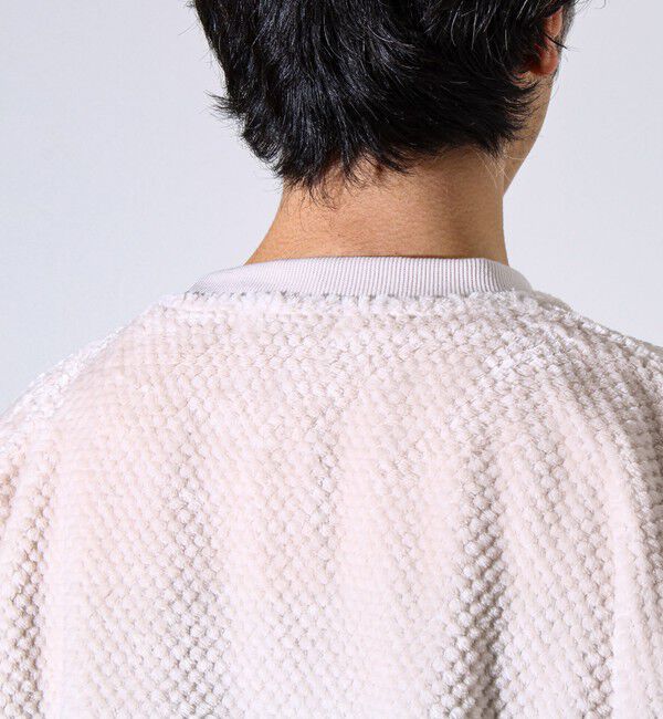 GLOSTER「【とろける暖かさ】パイナップルフリースクルーネックスウェット」|スウェット・ジャージ|