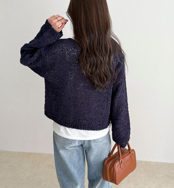 fredy emue「テープヤーンニットプルオーバー」|ニット・セーター|