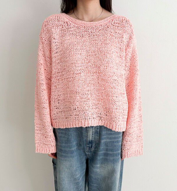 fredy emue「テープヤーンニットプルオーバー」|ニット・セーター|