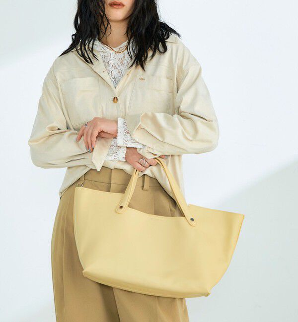 fredy emue「横長2ハンドルトートバッグ ポーチ付」|ショルダー・メッセンジャー|