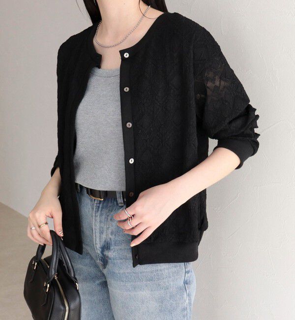 fredy emue「ストレッチレース2WAYプルオーバー」|Tシャツ・カットソー|