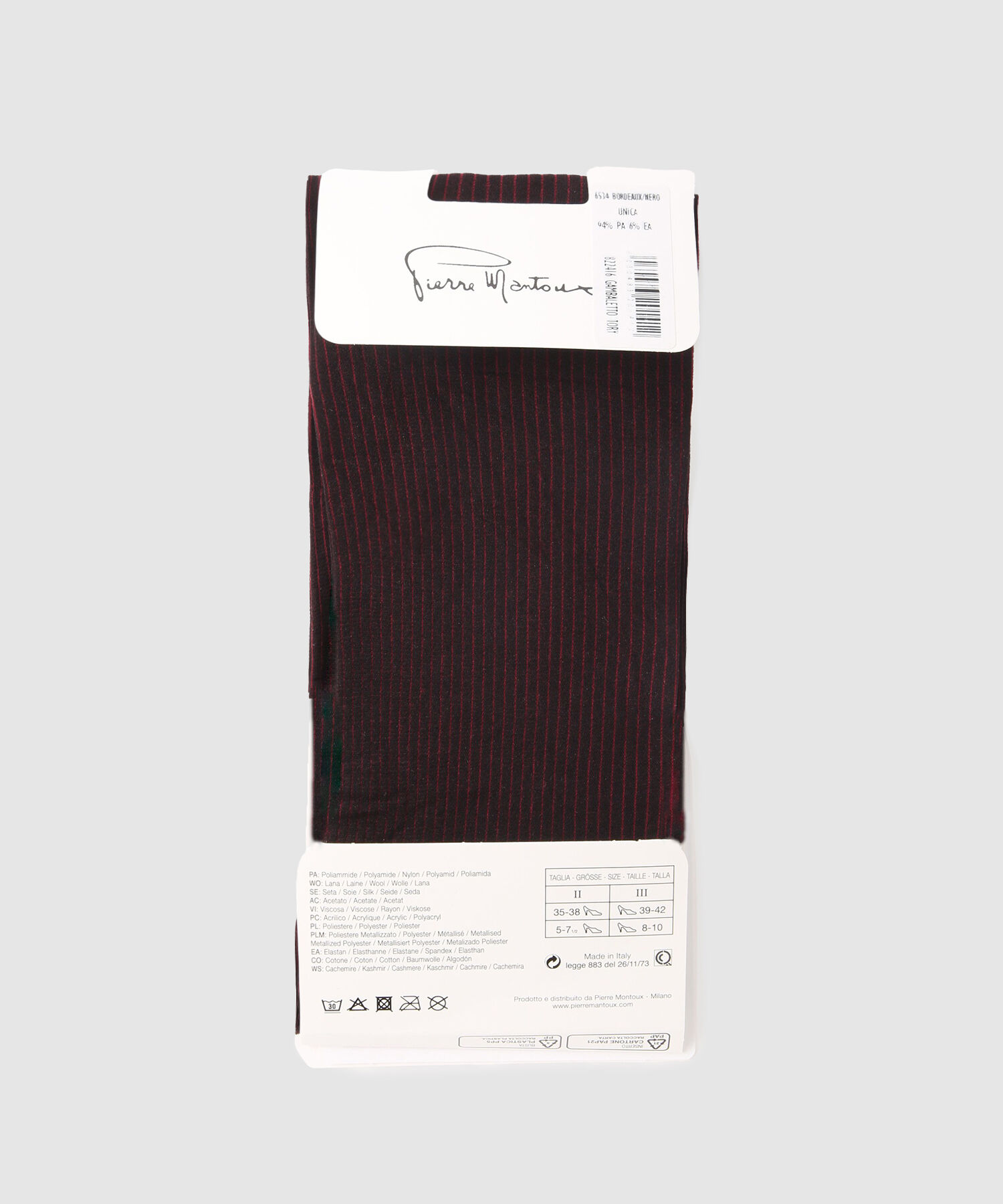 ROP&Eacute;「【Pierre Mantoux】 GAMBALETTO TORY（ストライプハイソックス）」|ソックス|