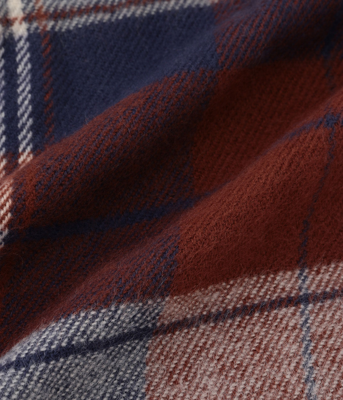 VIS「【静電気防止】【6色展開】チェックストール」|ストール|