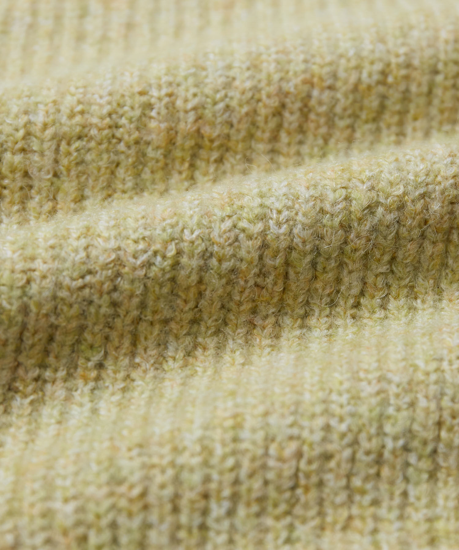 VIS「【洗える】ミドルゲージメランジ畦ハイネックニット」|ニット・セーター|