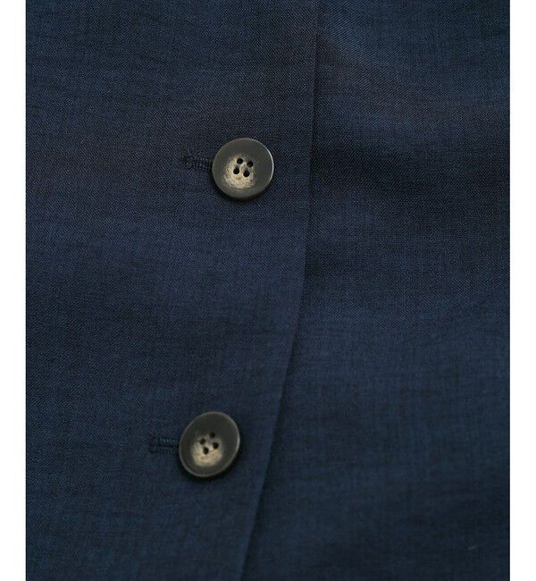 VIS「【美easy】リネンライクジレワンピース【接触冷感/洗える】」|ワンピース|