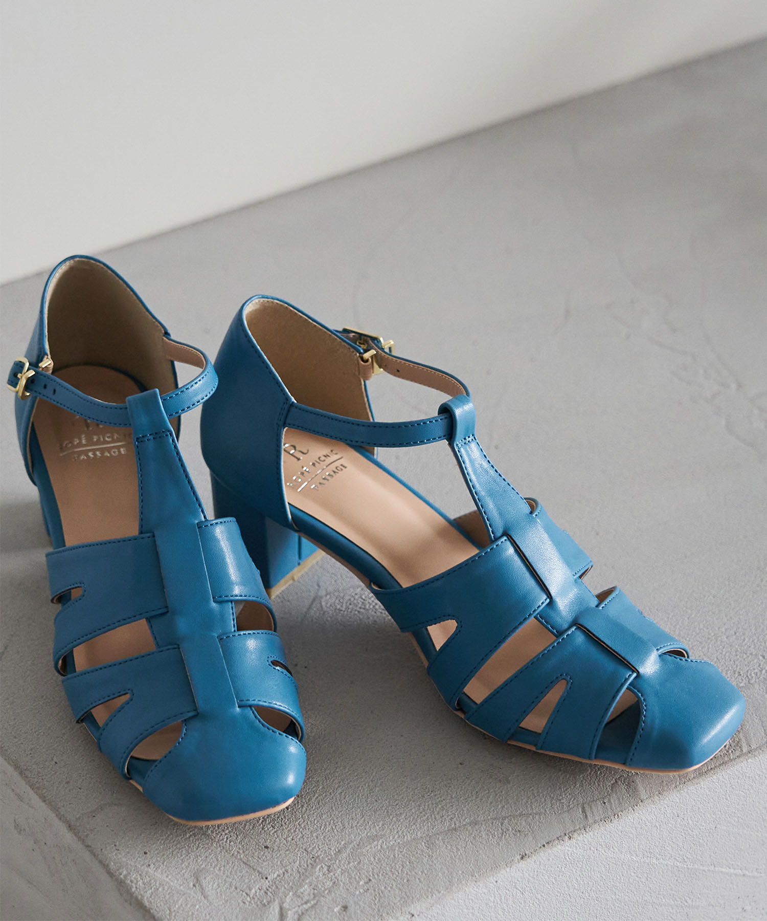 ROPE PICNIC PASSAGE「ヒールアップグルカサンダル」|サンダル|