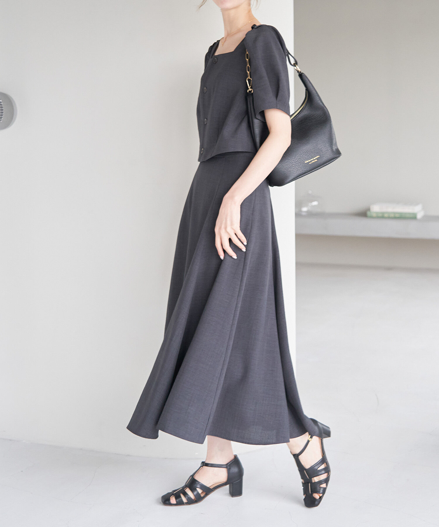 ROPE PICNIC PASSAGE「ヒールアップグルカサンダル」|サンダル|