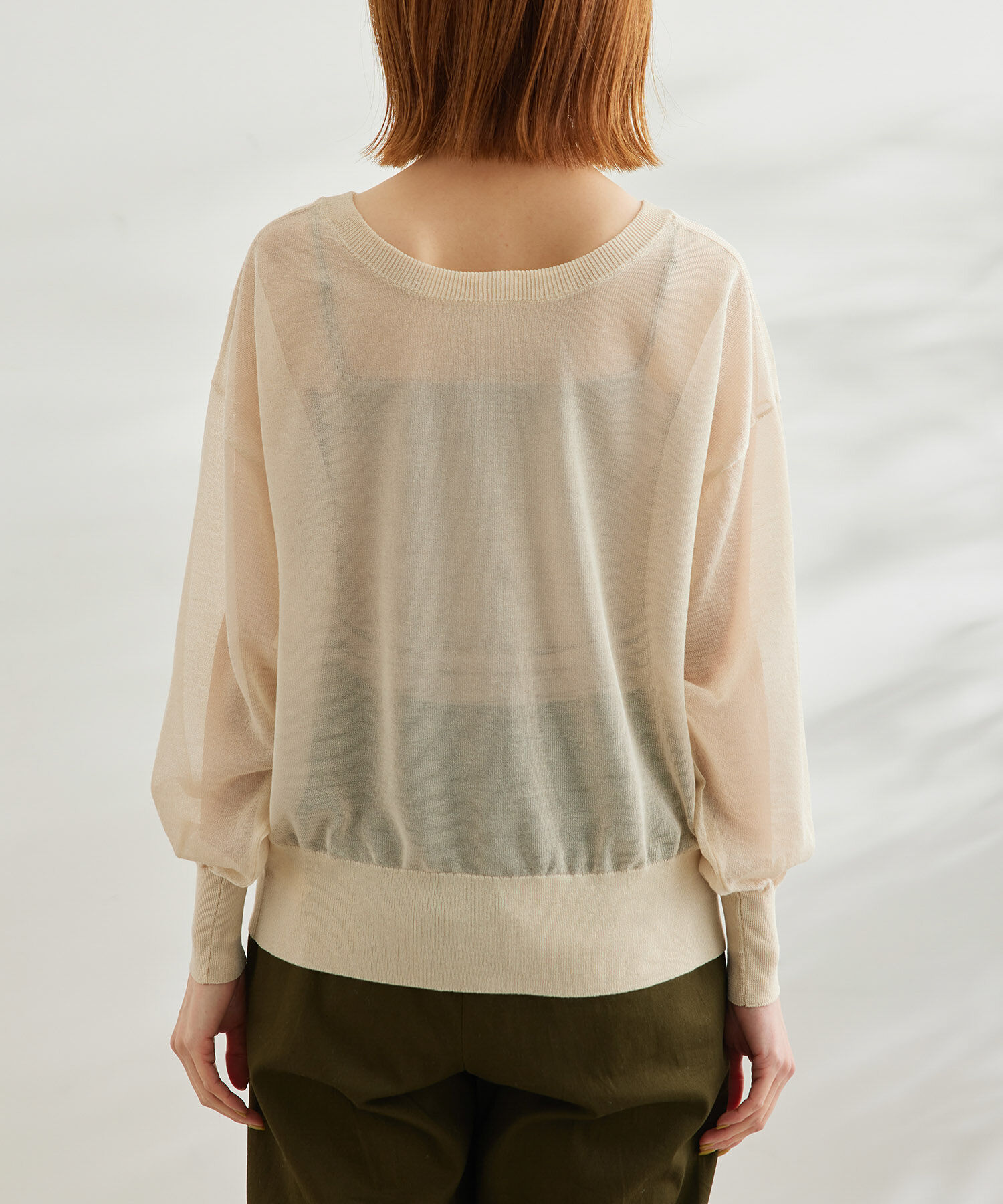 Rope&rsquo;Picnic「【WEB限定カラー:ピンク】2WAY/シアーカーディガン」|カーディガン|