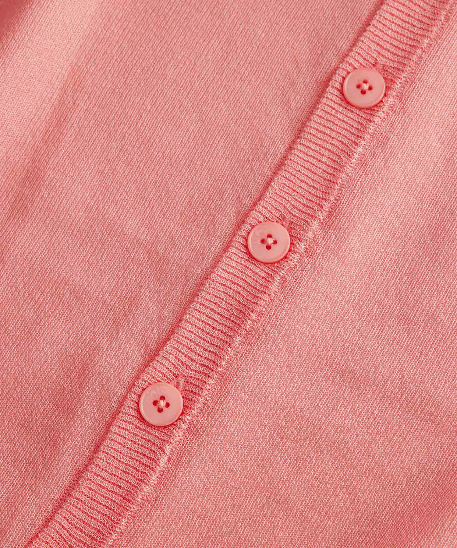 Rope&rsquo;Picnic「【WEB限定カラー:ピンク】2WAY/シアーカーディガン」|カーディガン|