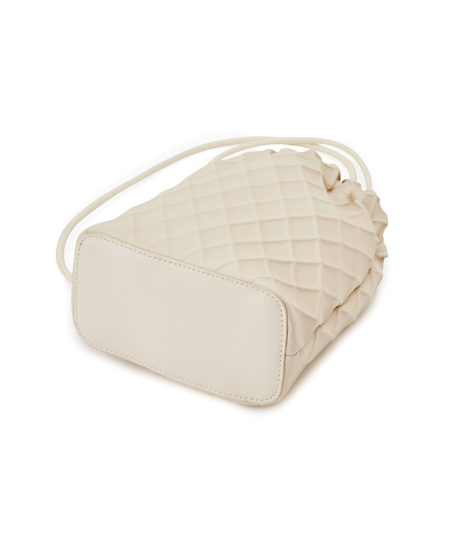 ROPE PICNIC PASSAGE「スクエアエンボスドロストリングショルダーバッグ」|ショルダー・メッセンジャー|