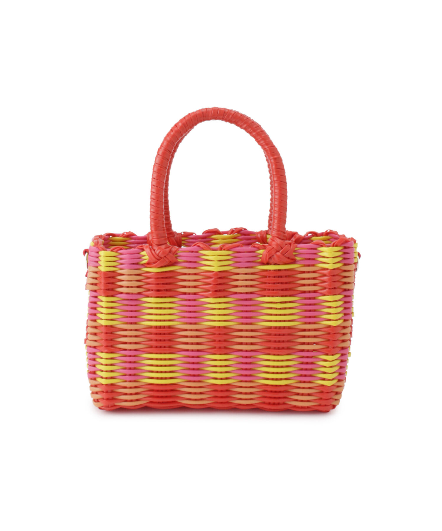 ROPE PICNIC PASSAGE「【Casselini/キャセリーニ】パターンマルシェショルダーバッグ」|かごバッグ|