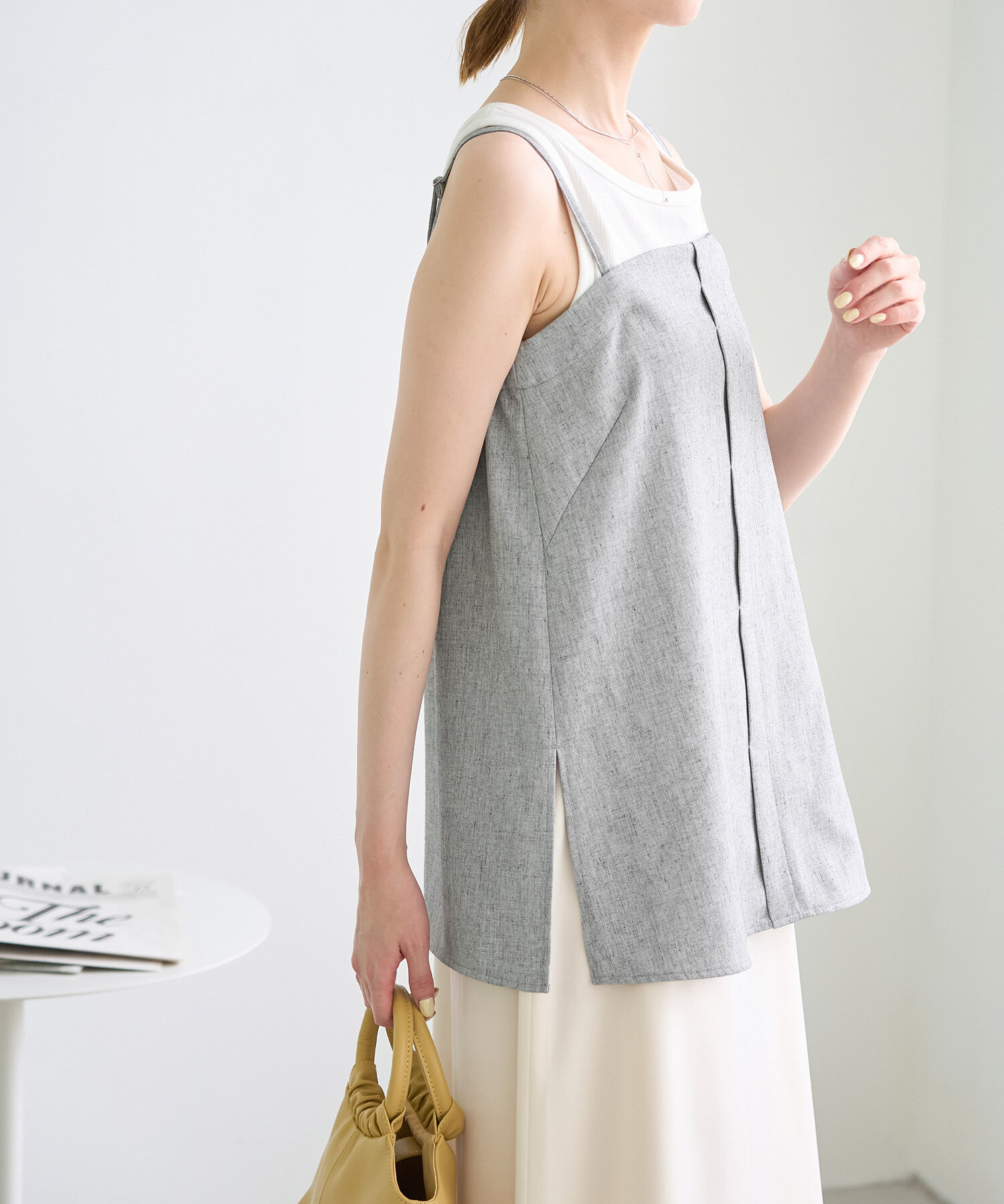 Rope&rsquo;Picnic「【ご好評につき新色追加！】チュニックビスチェ/セットアップ対応・UVケア」|キャミソール|