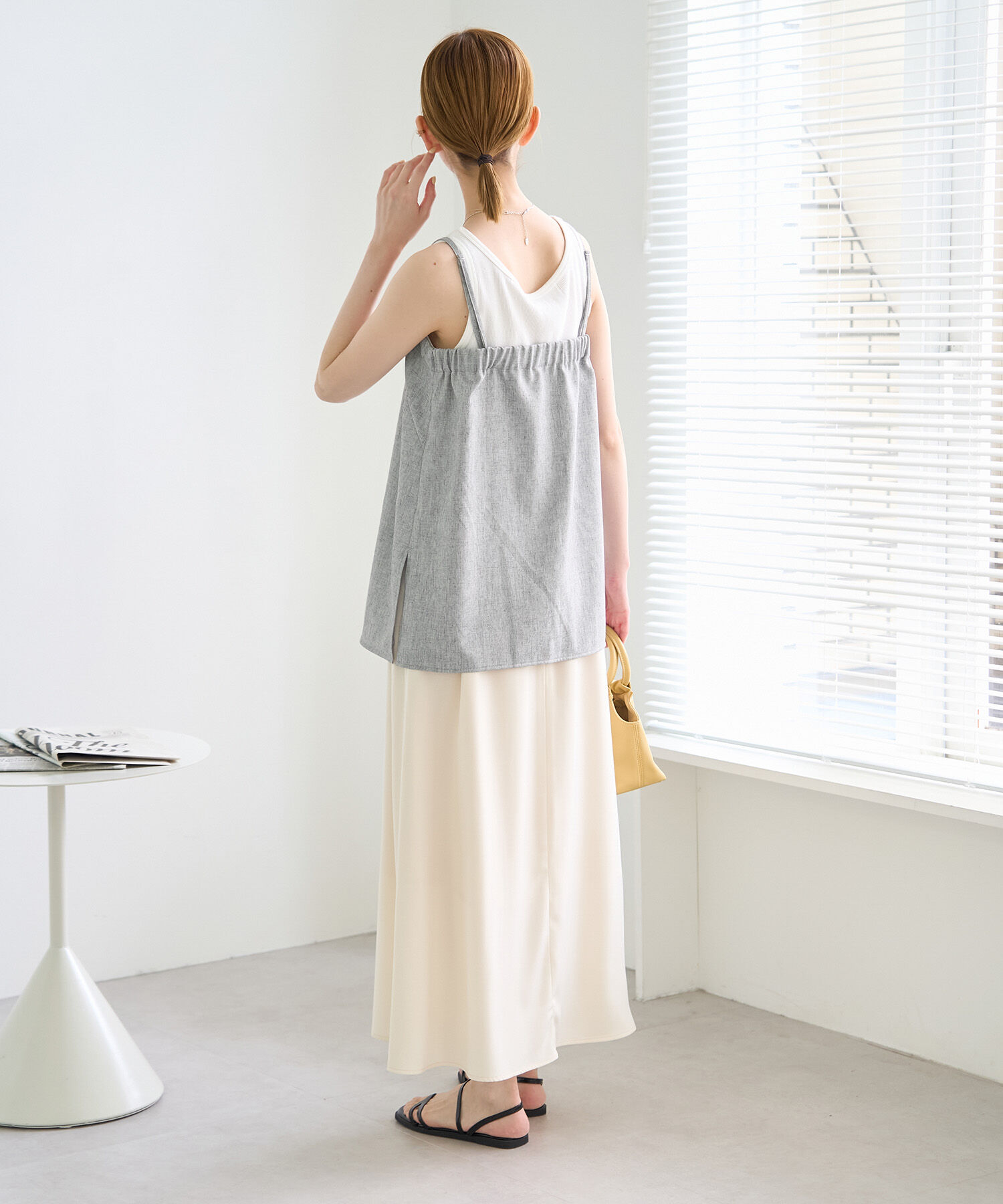 Rope&rsquo;Picnic「【ご好評につき新色追加！】チュニックビスチェ/セットアップ対応・UVケア」|キャミソール|