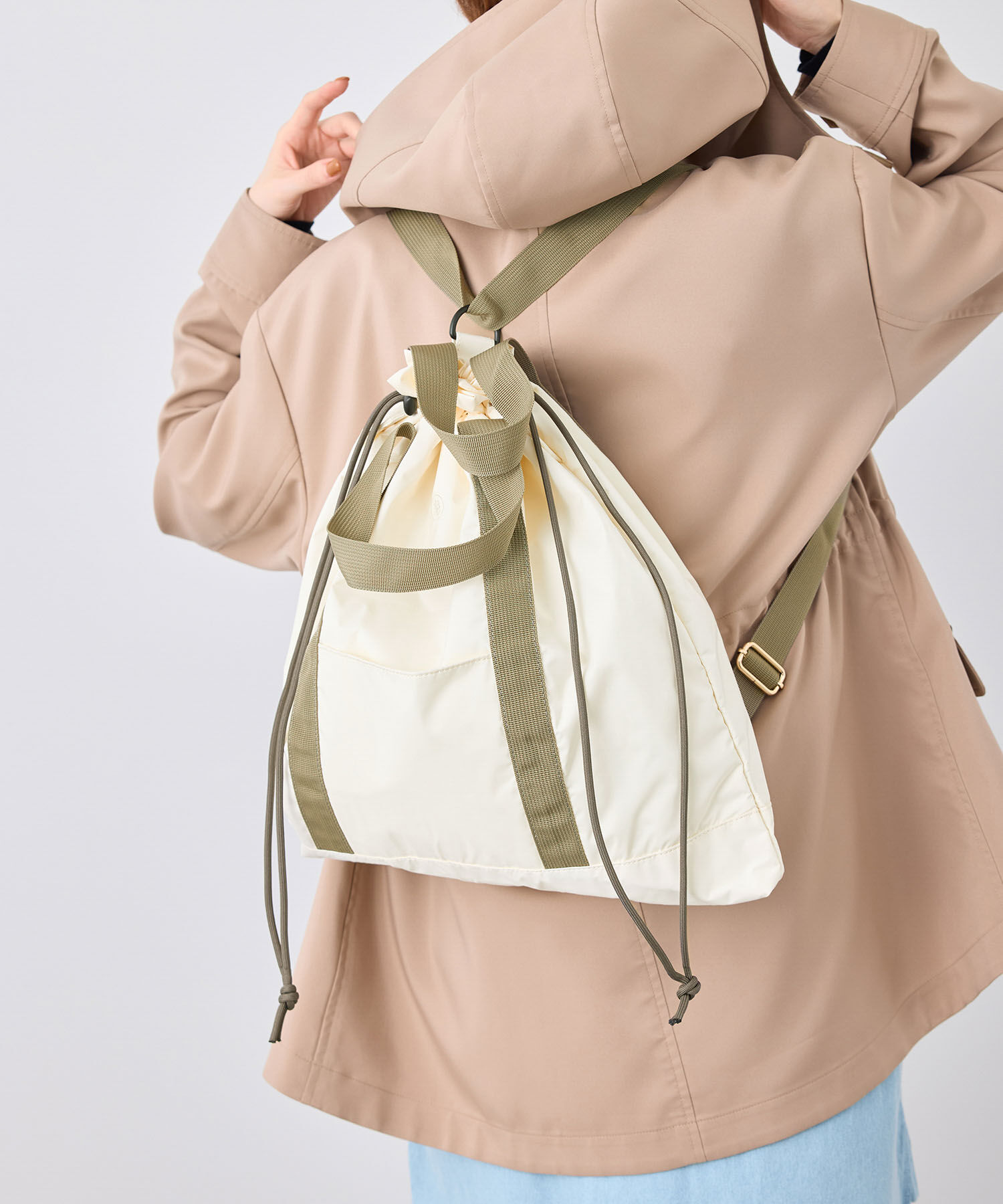 ROPE PICNIC PASSAGE「３WAYはっ水ナイロンショルダートートバック」|トートバッグ|