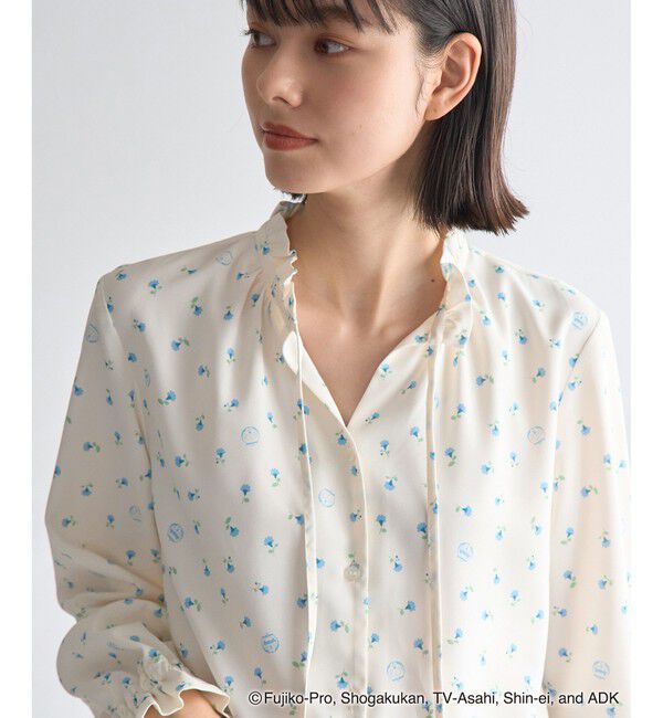 Rope&rsquo;Picnic「【ドラえもんコレクション】花柄ブラウス」|シャツ・ブラウス|