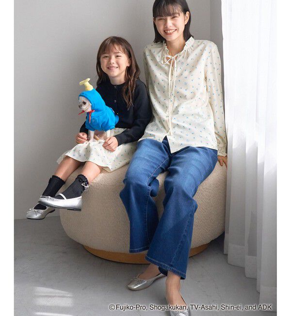 Rope&rsquo;Picnic「【ドラえもんコレクション】花柄ブラウス」|シャツ・ブラウス|