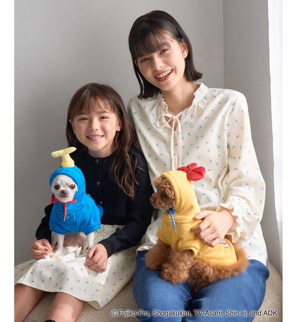 Rope&rsquo;Picnic「【ドラえもんコレクション】花柄ブラウス」|シャツ・ブラウス|