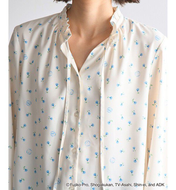 Rope&rsquo;Picnic「【ドラえもんコレクション】花柄ブラウス」|シャツ・ブラウス|