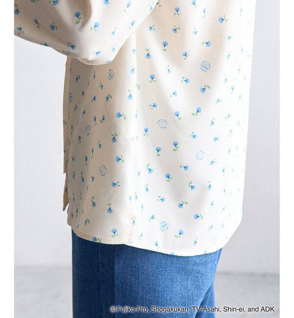 Rope&rsquo;Picnic「【ドラえもんコレクション】花柄ブラウス」|シャツ・ブラウス|