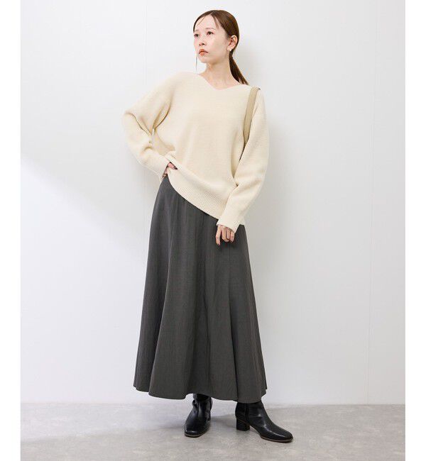 Rope&rsquo;Picnic「フィブリルマーメイドフレアスカート」|スカート|