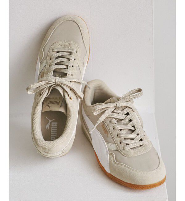 ROPE PICNIC PASSAGE「【PUMA/プーマ】ベラドンナ ナイロンスニーカー」|スニーカー|ベージュ(27)