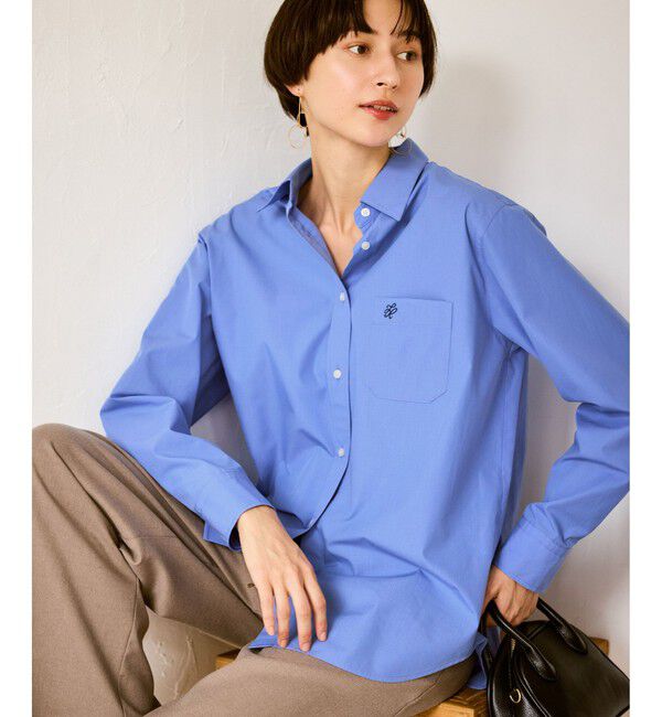 Rope&rsquo;Picnic「オーセンティックシャツ」|シャツ・ブラウス|ブルー(44)