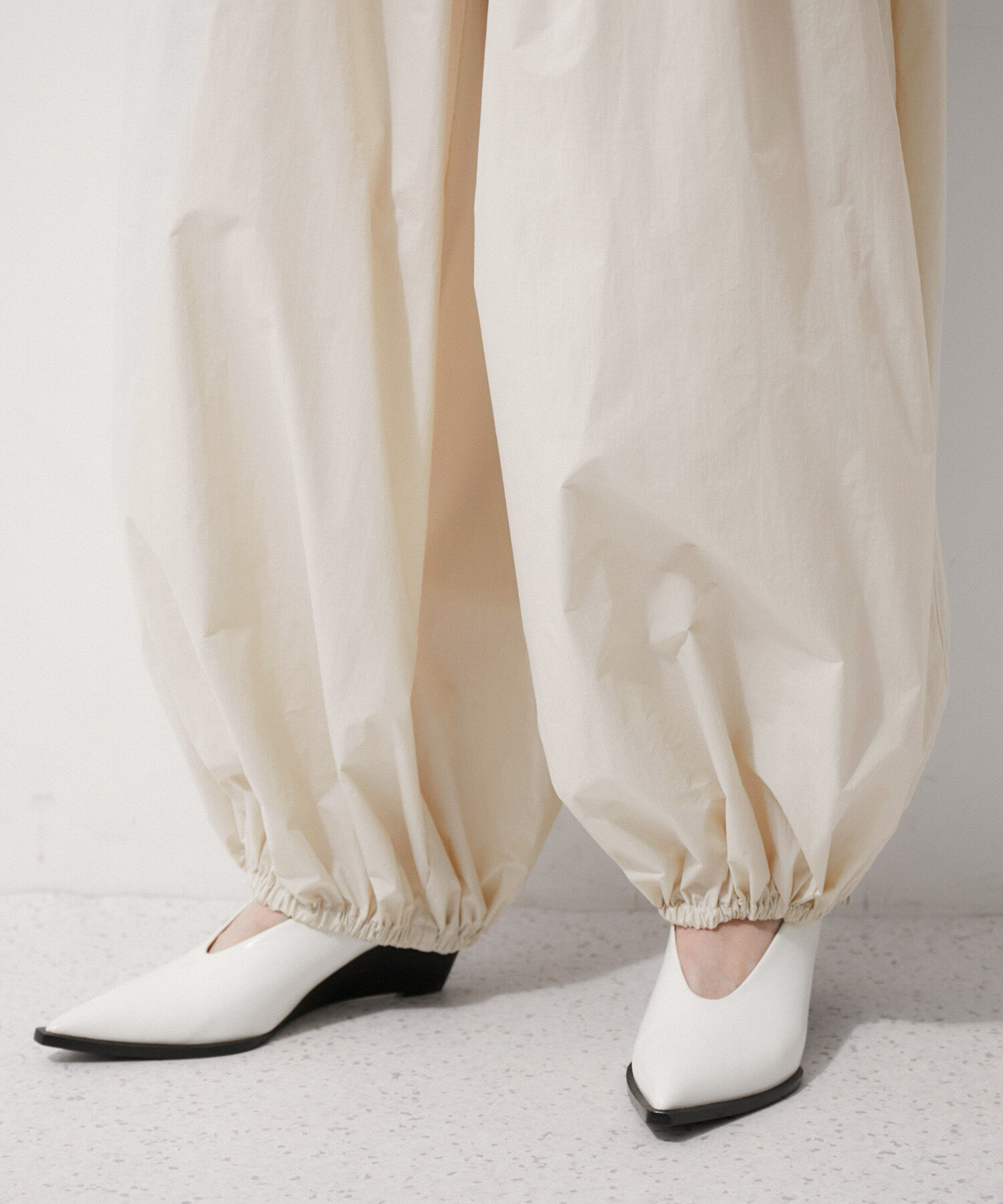 ADAM ET ROPE'「【環境配慮】パラシュートスラックス」|その他|