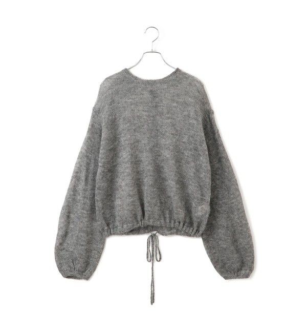 ADAM ET ROPE'「【WEB限定】ボリュームスリーブモヘアプルオーバー」|ニット・セーター|