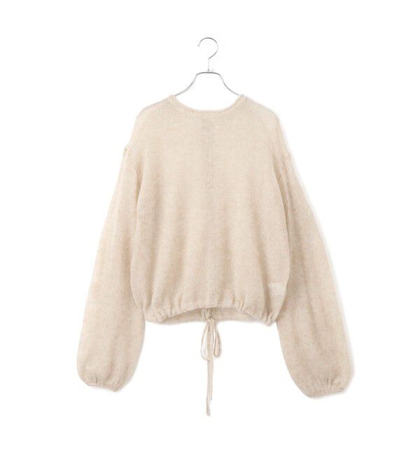 ADAM ET ROPE'「【WEB限定】ボリュームスリーブモヘアプルオーバー」|ニット・セーター|