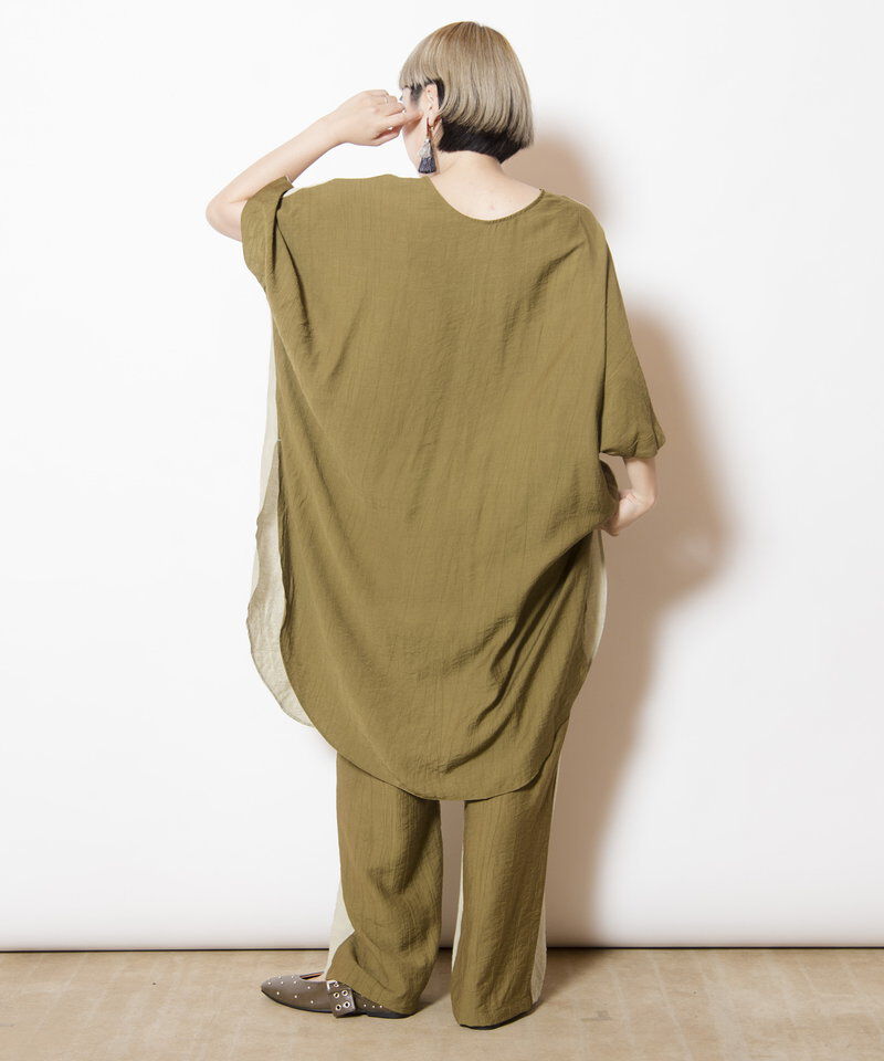  「2WAYバイカラーパンツ」|その他|