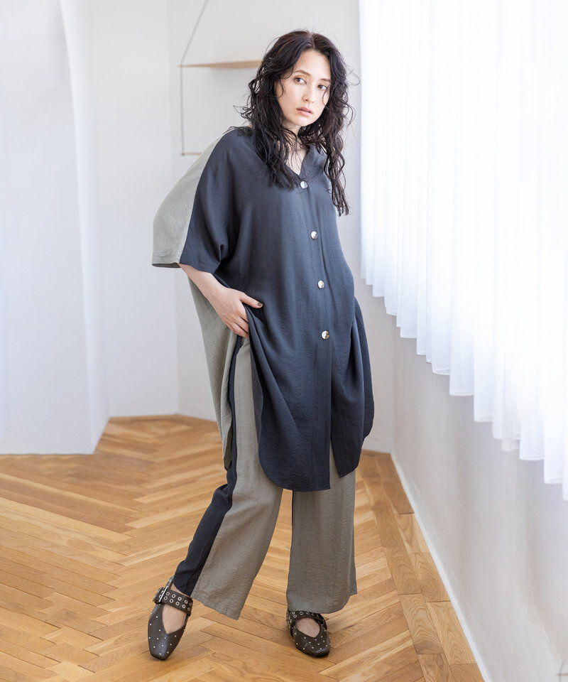  「2WAYバイカラーパンツ」|その他|