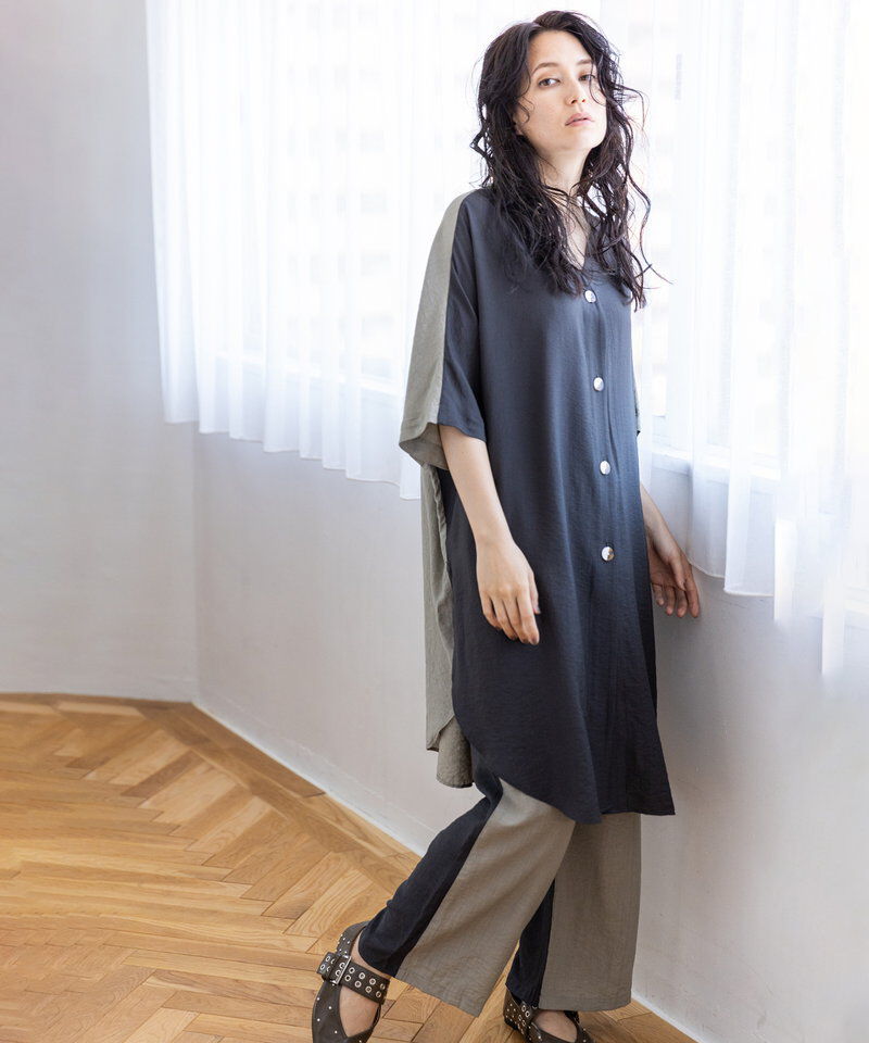  「2WAYバイカラーパンツ」|その他|